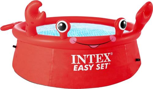 INTEX Zwembad Easy Set Happy Crab opblaasbaar 183x51 cm