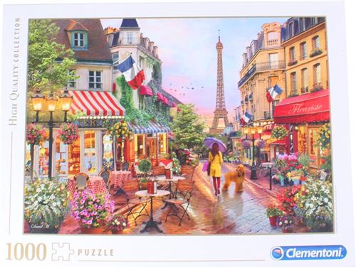 Clementoni Puzzel Flowers In Paris 1000 Stukjes