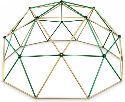 HyperMotion voor buiten buitenspeelgoed klimrek duikelrek kinderen speelgoed klimtoestel dome klimtoren peuter binnen klimboog metalen gymrek metaal klimkoepel met plastic speeltuin kinderkamer kunststof geodome indoor klim kind XXL