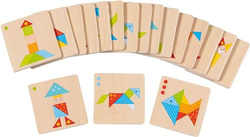 Goki Houten Tangram Wereld