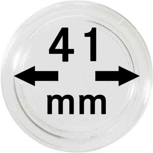 Lindner Hartberger muntcapsules Ø 41 mm (10x) voor penningen tokens capsules muntcapsule - Geschikt voor: Koala Kookaburra Kangaroo 1 OZ Zilver