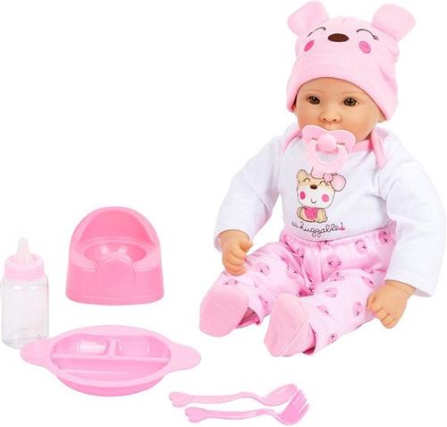 Small Foot - Babypop Marie met Accessoires, 7dlg.