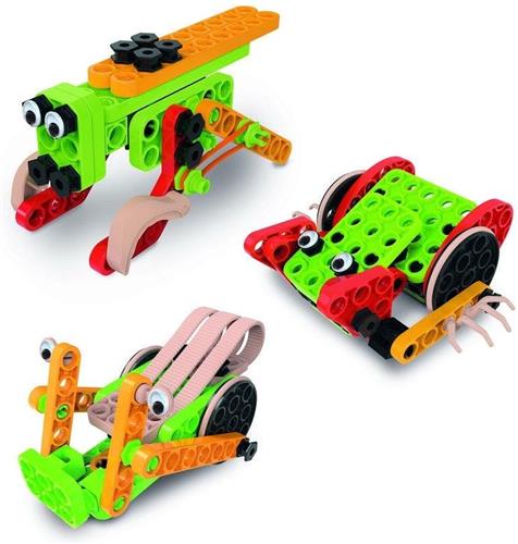 Mechanica - Clementoni Wetenschap & Spel Mechanica Junior - 130+ Onderdelen! - Insecten - Meccano - Cadeautip!