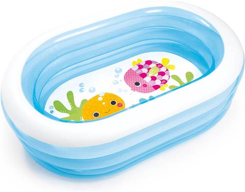 Intex My Sea Friends Pool - Opblaaszwembad - 163 x 107 x 46 cm