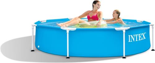 Intex Metal Frame Pool - Opzetzwembad - Ø 244 cm x 51 cm