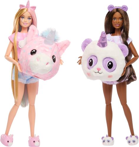 Mattel Cutie Reveal Modepop Slaapfeest