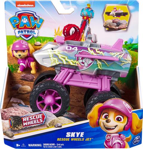 PAW Patrol Reddingswagens - Transformerende drone met Skye speelfiguur - Speelgoedauto