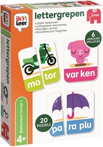 Ik Leer Lettergrepen - Educatief Spel