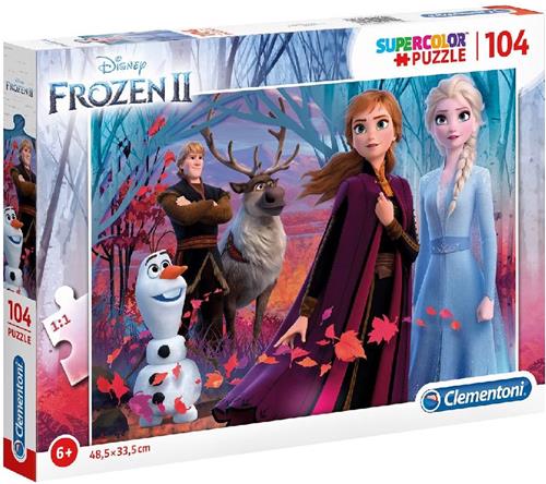 Clementoni Frozen 2 Puzzel 104 st