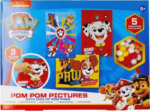 Creatieve pom poms set Paw Patrol