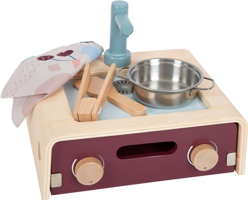 Small Foot - Houten Camping Speelkeuken Tasty, 9dlg.