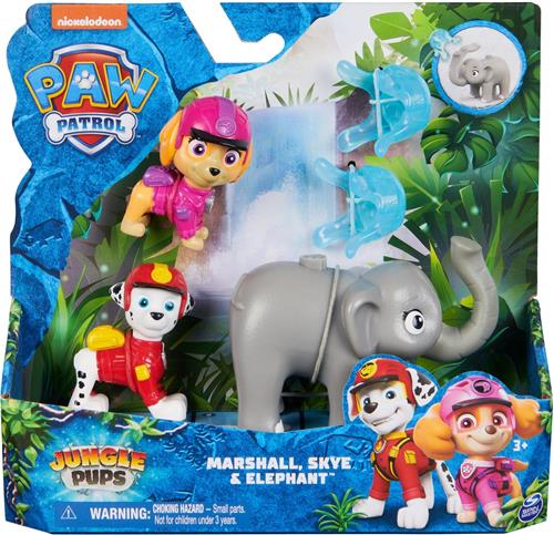 PAW Patrol Jungle Pups - Speelfiguur met projectielwerper - stijlen kunnen verschillen