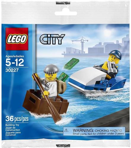 LEGO 30227 Politie Waterscooter (Polybag)