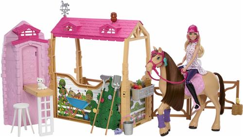 Barbie Mysteries - The Great Horse Chase - Paard Droomstal Speelset