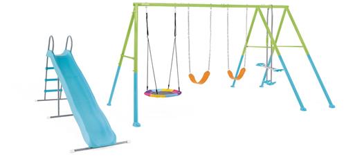 Intex Saucer & Swing Deluxe Vijf Swing Activiteiten - Schommelset