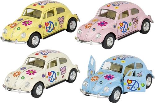 Goki Volkswagen Classical Beetle (1967) with print ,die-cast,1:32