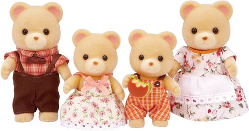 Sylvanian Families 5059 familie beer-fluweelzachte speelfiguren