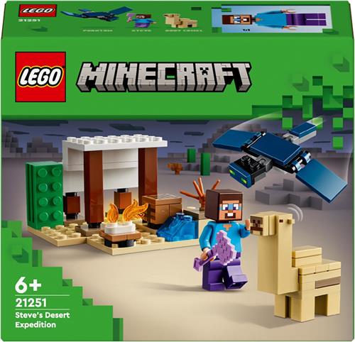 LEGO Minecraft Steve's woestijnexpeditie - 21251