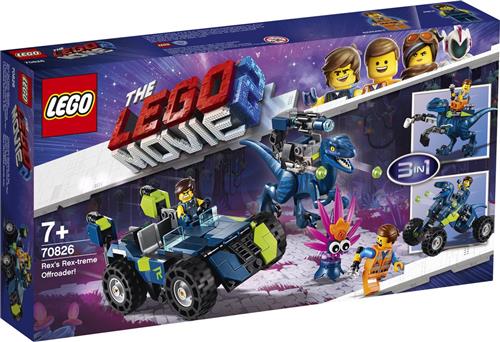 LEGO The Movie 2 Rex's Rex-treme Offroader! - 70826