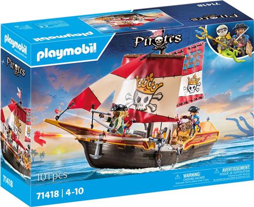 PLAYMOBIL Pirates Piratenschip - 71418