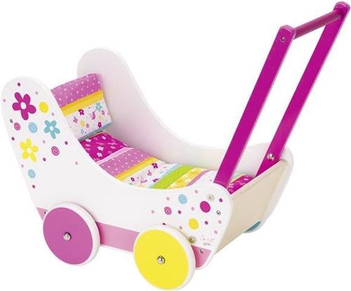 Goki Houten Poppenwagen - Susibelle