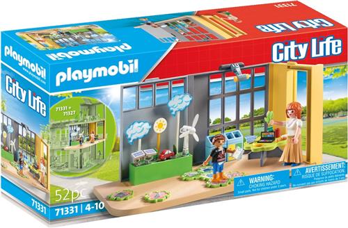 PLAYMOBIL City Life School Klimaatwetenschaplokaal - 71331