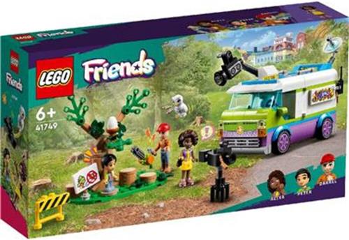 LEGO Friends Nieuwsbusje Dieren Redden Speelgoed voor 6+ Jaar Oude Kinderen - 41749