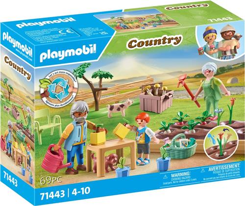 PLAYMOBIL Country Idyllische moestuin bij de grootouders - 71443