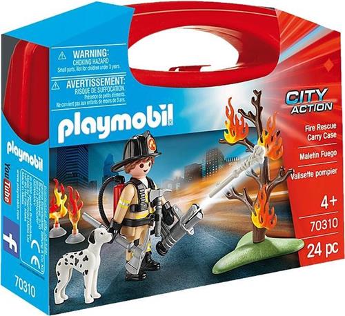 Playmobil City Action Fire Rescue Carry Case