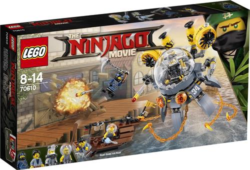 LEGO NINJAGO Movie Vliegende Kwal Duikboot - 70610