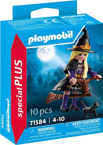 PLAYMOBIL Special Plus Heks met kat - 71584