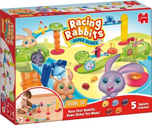 Jumbo - Racing Rabbits - Deluxe Set - Knikkerbaan vanaf 3 jaar