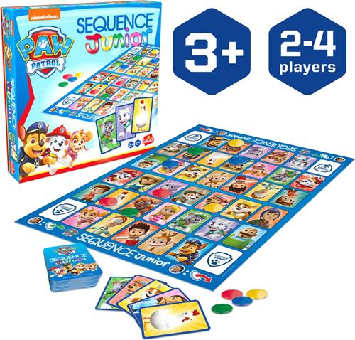 Goliath Sequence Paw Patrol - Bordspel - Kinderspel - Speel Sequence met jouw favoriete Paw Patrol helden!