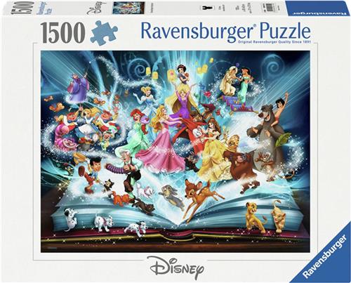 Ravensburger Legpuzzel Disney's Magische Sprookjesboek, 1500st.