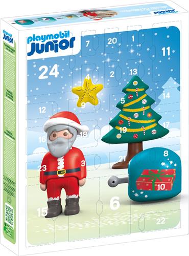 PLAYMOBIL Adventskalender Junior: Witte kerst - 70297