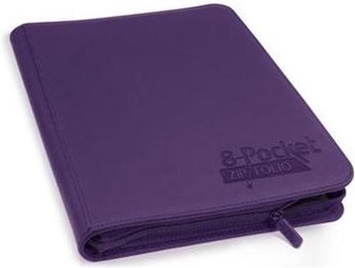 Ultimate Guard Zipfolio 320 - 16-Pocket XenoSkin Purple