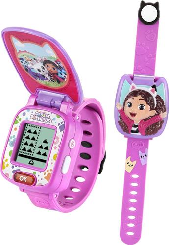 VTech Gabby's Poppenhuis Learning Watch - Educatief Speelgoed - Smartwatch Kinderen - Inclusief 4 Ingebouwde Spellen - Speelgoed vanaf 3 Jaar