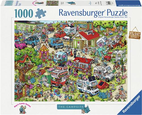 Ravensburger Legpuzzel Holiday Resort 1: The Campsite, 1000st.