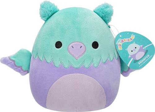 Squishmallows - Minerva - Aqua and Purple Griffin 19cm Plush