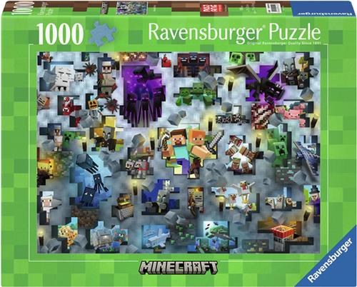 Ravensburger Legpuzzel Minecraft Bendes, 1000st.