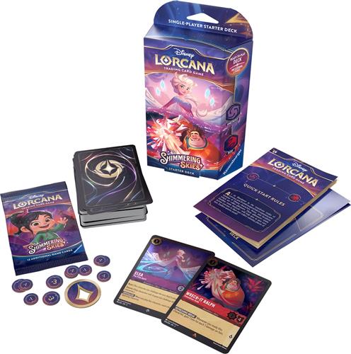 Disney Lorcana: Starter Deck Wreck-It Ralph & Elsa Set 5  Trading Card Game (ENG)