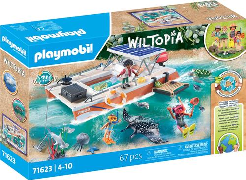 PLAYMOBIL Wiltopia Koraalrif onderzoek - 71623