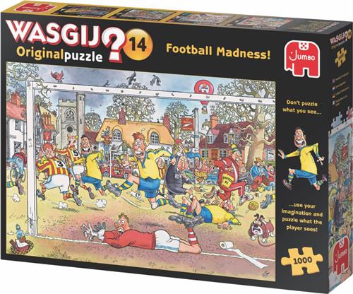 Wasgij Original 14 - Voetbalgekte! - 1000 stukjes - legpuzzel