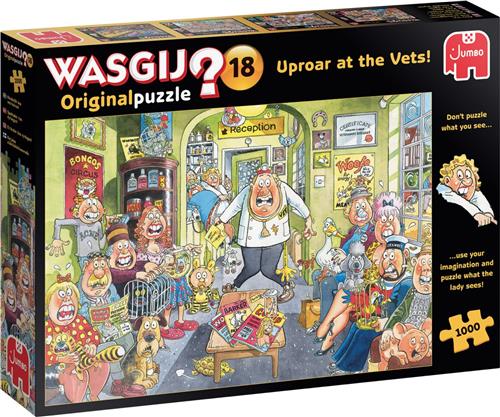 Wasgij Original 18 - De Dierenarts! - 1000 stukjes - puzzel - Jumbo