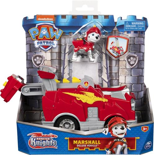 PAW Patrol Rescue Knights - Marshall - Transformerend Speelgoedauto