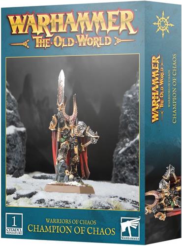 Games Workshop Warhammer - The Old World - Warriors Of Chaos - Champion Of Chaos - 08-06