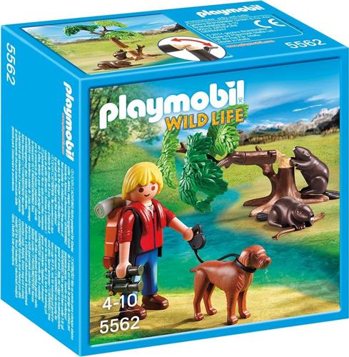 Playmobil Bevers met natuurwetenschapper  - 5562