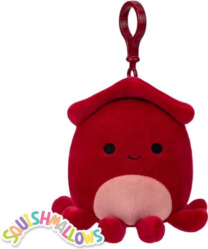 Altman the Squid - 3,5 inch Clip On Squishmallow