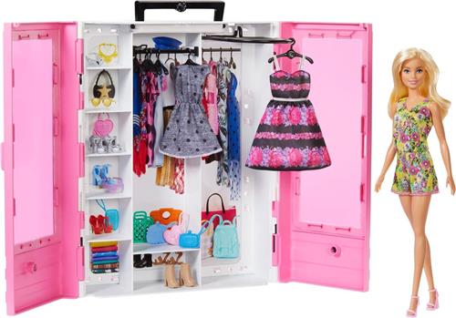 Barbie Fashionistas Ultieme kledingkast en pop