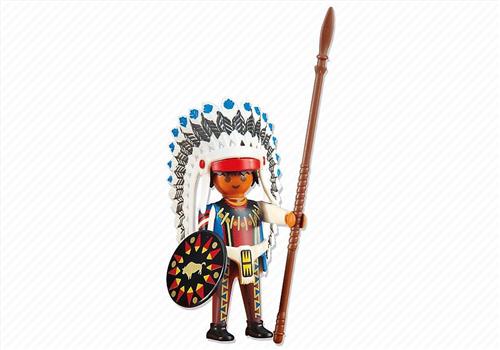 Playmobil 6271 - Indianen Opperhoofd (poly-bag)